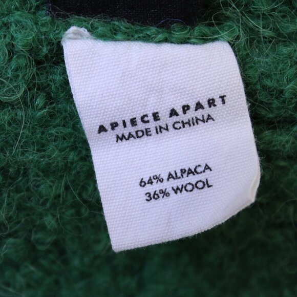 Elle Textured Crew Knit - Alpaca Sweater from Apiece Apart - Picture 8 of 10